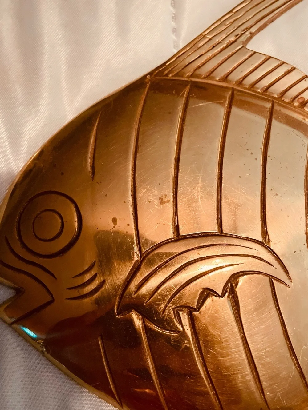 Brass Fish Wall Accents - Set of 3